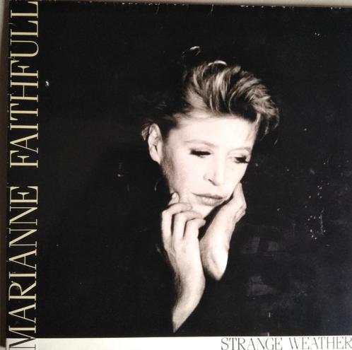 Marianne Faithfull – “Strange Weather” - LP, Cd's en Dvd's, Vinyl | Pop, Gebruikt, 1960 tot 1980, 12 inch, Ophalen of Verzenden