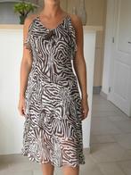 Belle robe en voile imprimé léopard, Taille 36 (S), Envoi, Neuf, Naf Naf