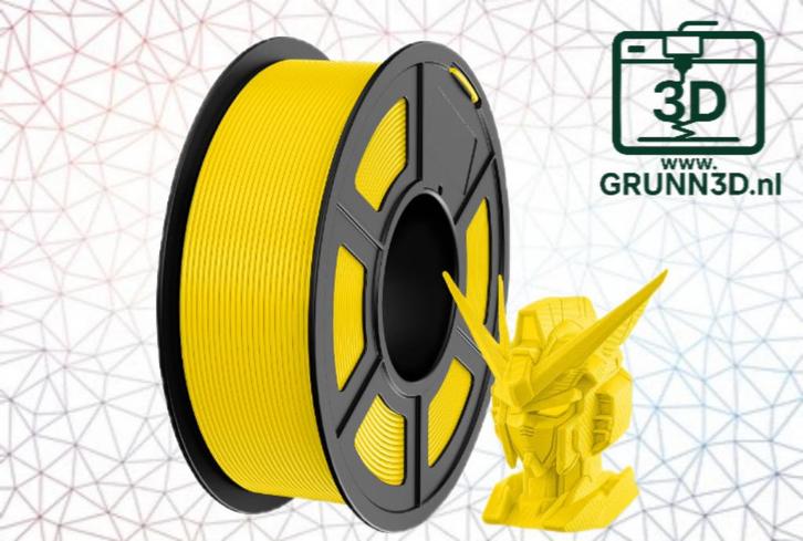 JAYO Nieuwe 3D filament PLA GEEL rol a 1,1 kilo., Computers en Software, 3D-printerbenodigheden, Nieuw, Verzenden