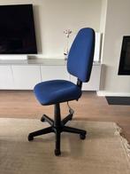 Bureaustoel, Ophalen, Gebruikt, Blauw, Bureaustoel