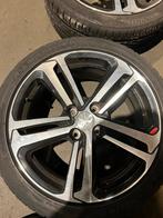 Peugeot 206 GT velgen met banden 205/45R17, Auto-onderdelen, Ophalen, Gebruikt, Banden en Velgen, 17 inch