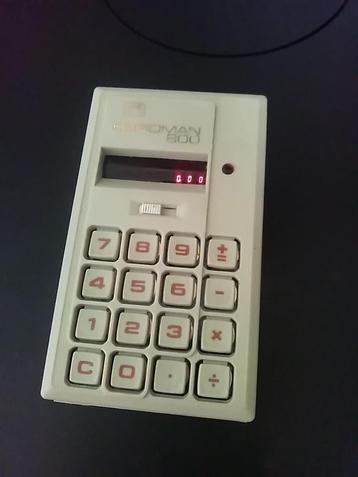 Calculatrice ancienne authentique  années 70
