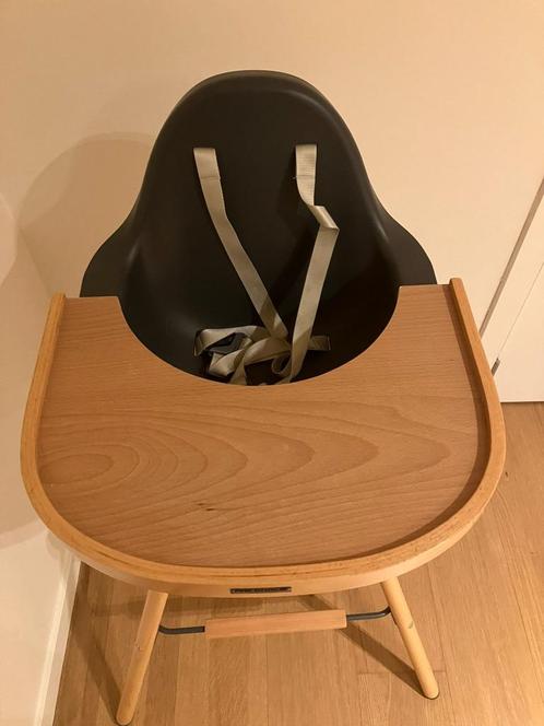 Eetstoel - Childhome Evolu 2, Kinderen en Baby's, Kinderstoelen, Zo goed als nieuw, Overige typen, Afneembaar eetblad, Gordel(s)