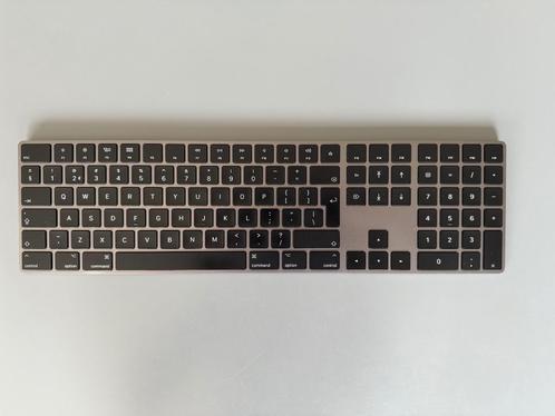 Apple Magic Keyboard QWERTY Space Gray 2018, Computers en Software, Toetsenborden, Qwerty, Draadloos, Ophalen of Verzenden