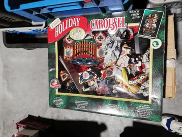 Holiday Carousel met 4 paarden beschikbaar voor biedingen