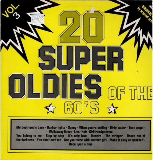 vinyl   lp   /    20 Super Oldies Of The 60's Vol. 3, Cd's en Dvd's, Vinyl | Overige Vinyl, Overige formaten, Ophalen of Verzenden