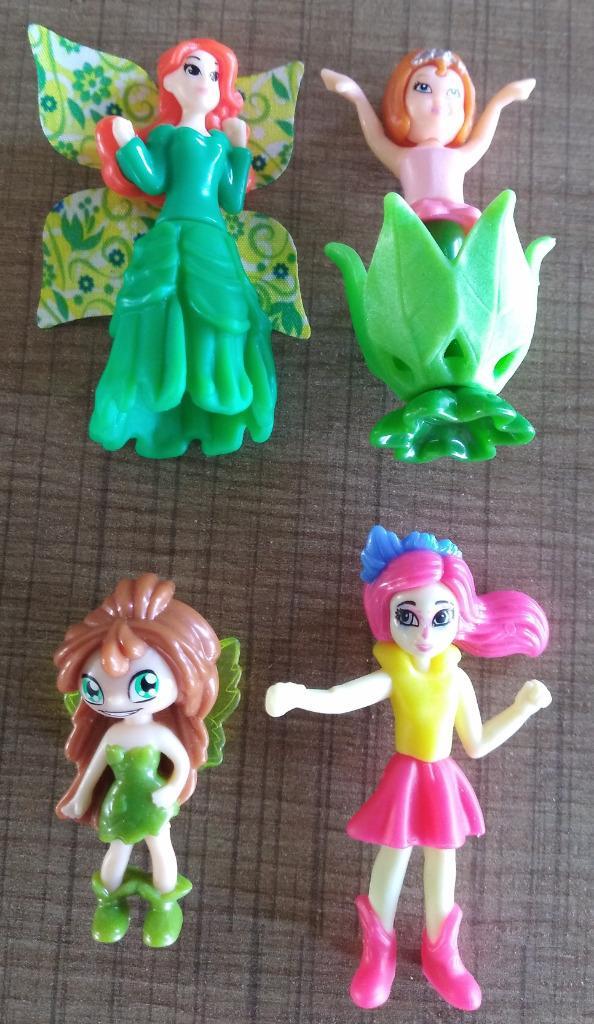 Miniatuurfiguurtjes elfjes-bloemenmeisjes, Verzamelen, Poppetjes en Figuurtjes, Zo goed als nieuw, Ophalen of Verzenden