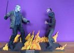 FREDDY VS JASON resin-statue 60 x 38cm ltd 650 by Neca Rare, Enlèvement, Utilisé, Autres types