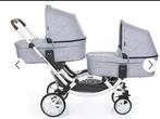 Abc Zoom Design Duo wagen/tweelingbuggy, Kinderen en Baby's, Kinderwagens en Combinaties, Gebruikt, Verstelbare duwstang, Ophalen
