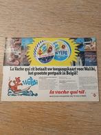 oude reclame Walibi Wavre (Walibi Belgium) 1977, Collections, Collections Autre, Comme neuf, Enlèvement ou Envoi, Pretparken