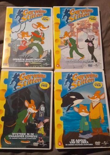 Volledige tekenfilm reeks geronimo Stilton op dvd beschikbaar voor biedingen