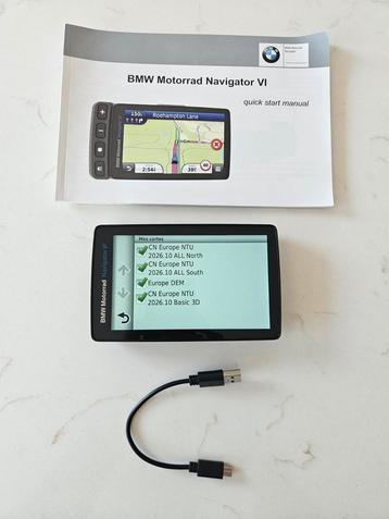 Gps BMW motorrad navigator 6, Motoren, Ophalen of Verzenden, Zo goed als nieuw