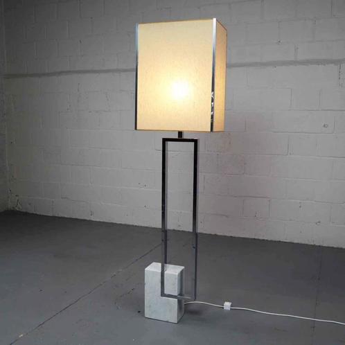 Floor lamp by Giovanni Banci for Banci Firenze, 1970s Italy, Huis en Inrichting, Lampen | Vloerlampen, Gebruikt, Glas, Metaal