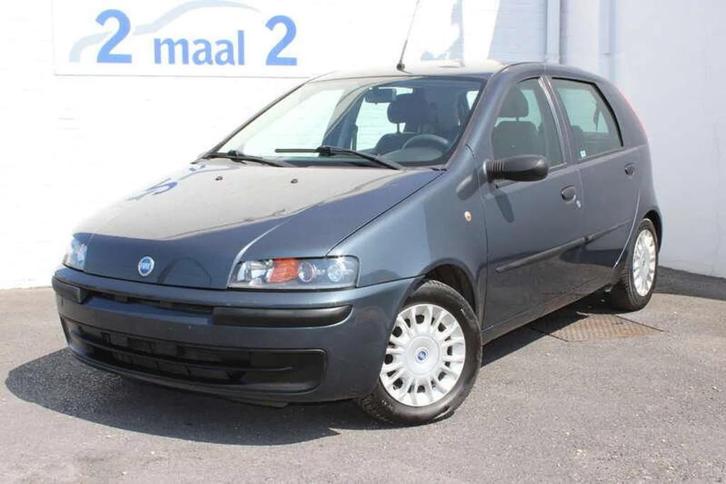 Fiat Punto 1.2i 8v Airco/5Deurs inclusief 1 JAAR garantie, Autos, Fiat, Entreprise, Achat, Punto, ABS, Airbags, Air conditionné