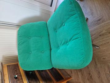 Draai relax fauteuil groen, nieuw! beschikbaar voor biedingen