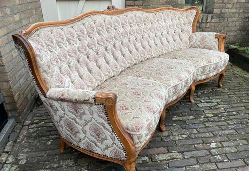 Vintage zetel barok 3 zits boudoir sofa Canapé, Antiek en Kunst, Antiek | Meubels | Stoelen en Sofa's, Ophalen
