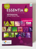 Essentia 4e Référentiel Biologie physique chimie, Livres, Livres scolaires, Enlèvement, Comme neuf, Biologie