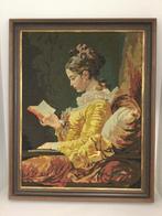 Handwerk halve kruisjessteek, ingekaderd., Neuf, 75 cm ou plus, Enlèvement, 50 à 75 cm