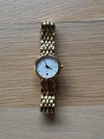 Goudkleurige vergulde horloge van Maurice Lacroix, Handtassen en Accessoires, Ophalen of Verzenden, Gebruikt, Polshorloge, Overige merken