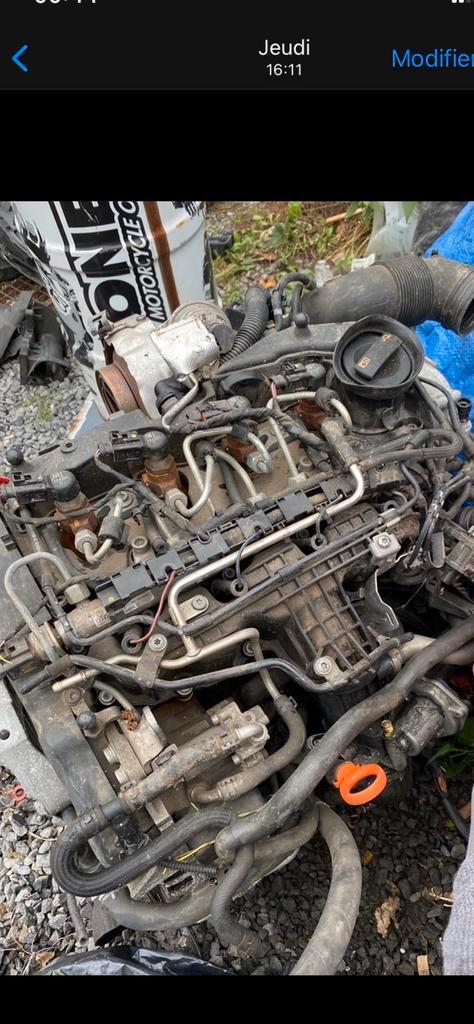 Moteur 1600tdi 150000klm  code moteur cay, Autos : Pièces & Accessoires, Moteurs & Accessoires, Audi, Enlèvement