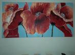 Schilderij met bloemen, Antiek en Kunst, Kunst | Schilderijen | Modern, Ophalen