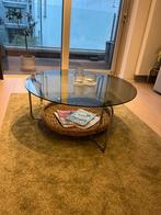 Unieke vintage salontafel, Huis en Inrichting, Tafels | Salontafels, Ophalen, Zo goed als nieuw