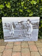 Golf canvas en email bord / stuk 10€, Huis en Inrichting, Ophalen