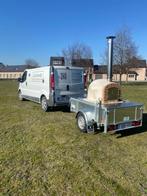 Mobiele pizzaoven, Ophalen