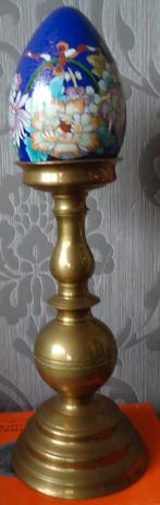 Antieken kerkkandelaar, Ophalen of Verzenden, Koper of Brons