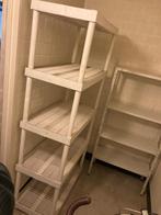 Plastic stellingkast wit, Enlèvement, Utilisé