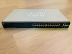 Cisco SG200-26 managed gigabit switch met sfp, Computers en Software, Ophalen, Zo goed als nieuw