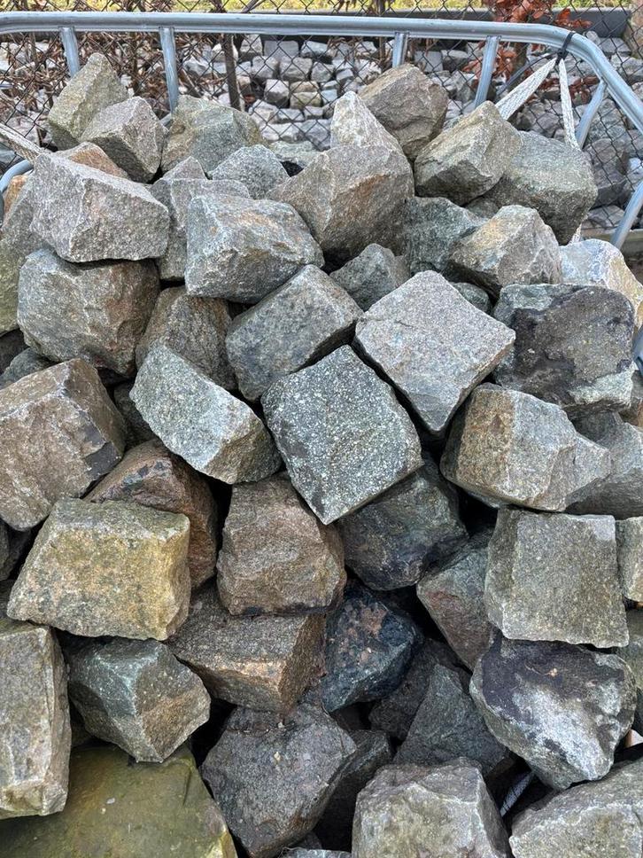 Gereserveerd : Kasseien, Tuin en Terras, Grind, Keien en Split, Zo goed als nieuw, Ophalen