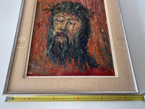 Christus (Rik Wijnants), Antiek en Kunst, Kunst | Schilderijen | Abstract, Ophalen of Verzenden