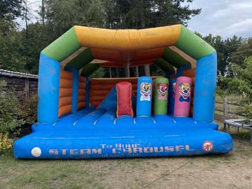 Groot springkasteel te koop 6x5 meter, Enlèvement, Comme neuf