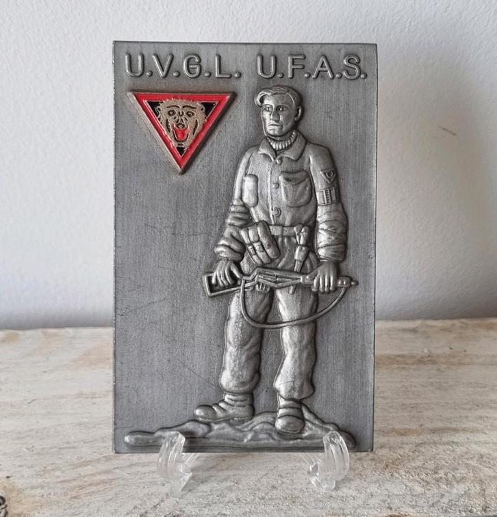 Verzet Medaillon Geheim Leger - Armee Secrete Zilverkleurig, Collections, Objets militaires | Seconde Guerre mondiale, Armée de terre