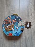 Puzzel piratenschat Janod - 36 stukjes, Kinderen en Baby's, Speelgoed | Kinderpuzzels, Ophalen, 10 tot 50 stukjes, Gebruikt, 4 tot 6 jaar