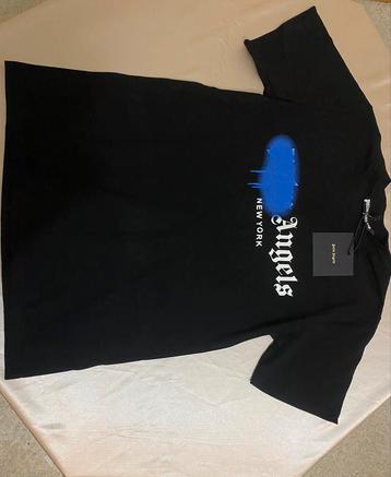 Palm Angels T-Shirt “New York” Black/Blue M beschikbaar voor biedingen