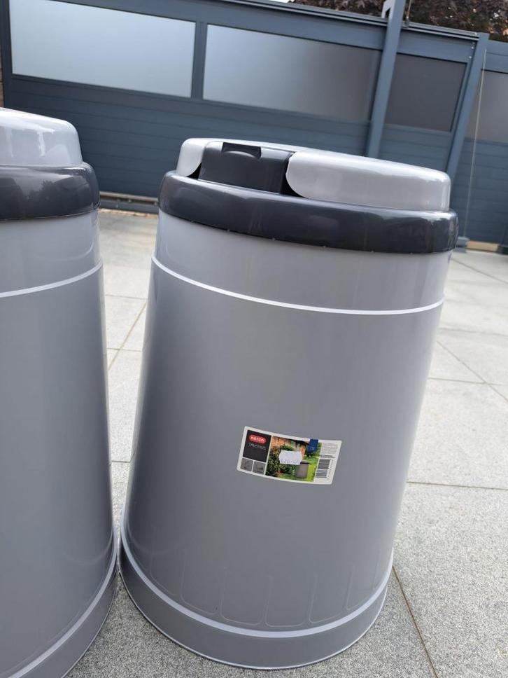 Keter/mammouth vuilbak, Huis en Inrichting, Woonaccessoires | Prullenbakken, Nieuw, Kunststof, 40 liter of meer, Ophalen