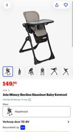 Joie Mimzy Recline Hazelnut Baby Eetstoel – als nieuw, Kinderen en Baby's, Ophalen, Zo goed als nieuw