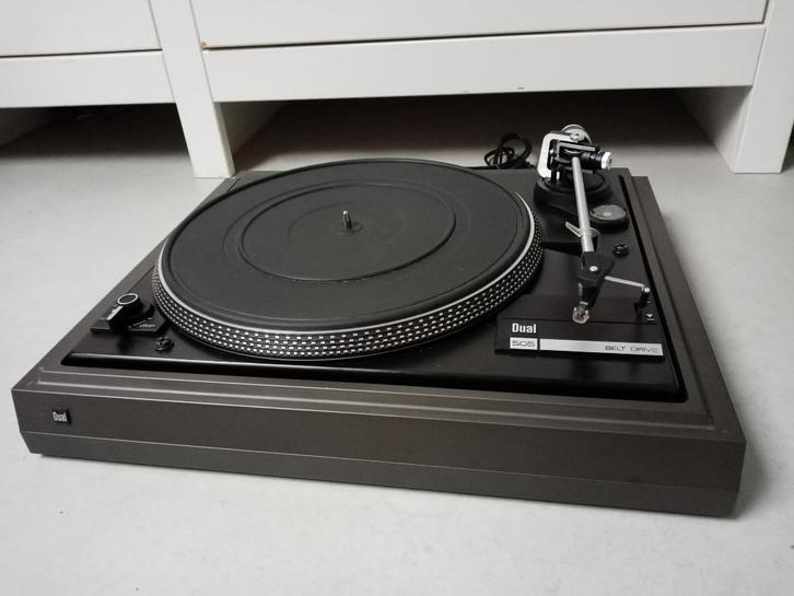 Tourne-disques Dual CS 505-1 parfait état, TV, Hi-fi & Vidéo, Tourne-disques, Utilisé, Tourne-disque, Dual, Réglage pitch, Automatique