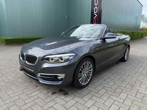 BMW 218 d Cabrio Aut / 1 Eig / Full / Nieuwstaat!, Auto's, BMW, Bedrijf, Te koop, 2 Reeks, ABS, Airbags, Airconditioning, Alarm