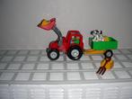 Lego duplo Grote tractor met doos, 2 tot 5 jaar complete set, Comme neuf, Duplo, Ensemble complet, Enlèvement ou Envoi