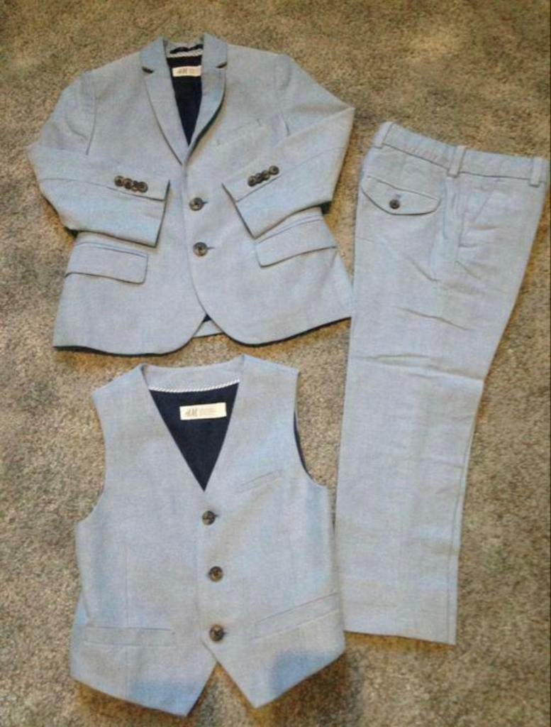 Costume 3 pièces, 3-4 ans, Enfants & Bébés, Enlèvement, Comme neuf, Pantalon