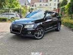Audi Q5 2.0TDI S-Line / Leder / Navi / 20" Velgen / LED, 4 cilinders, Q5, Zwart, Leder