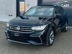 Volkswagen Tiguan 3X Rline 2.0TDI - 150PK DSG / Full 2022, Automaat, Zwart, Leder, Bedrijf