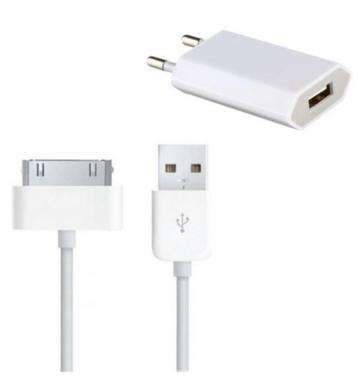 iPhone 3G/3GS/4/4S/iPod1234/iPad123 kabeloplader.. beschikbaar voor biedingen