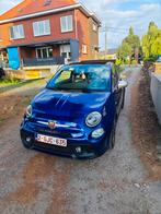 ABARTH 595C CABRIO AUTOMAAT, Auto's, Abarth, Automaat, Zwart, Cabriolet, Blauw