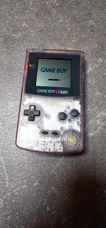 Gameboy kleur transparant beschikbaar voor biedingen