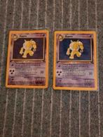 Pokémon 2 kaarten 1e editie Nederlands, Ophalen of Verzenden, Zo goed als nieuw