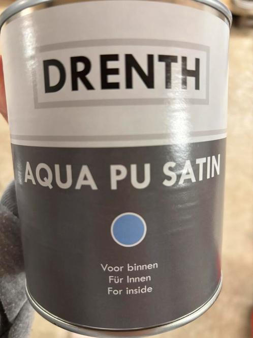 Drenth donker taupekleurige lak 1liter, Hobby en Vrije tijd, Knutselen, Nieuw, Materiaal, Ophalen of Verzenden